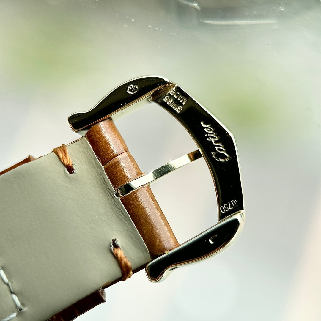 Cartier Tank (crocodile leather)