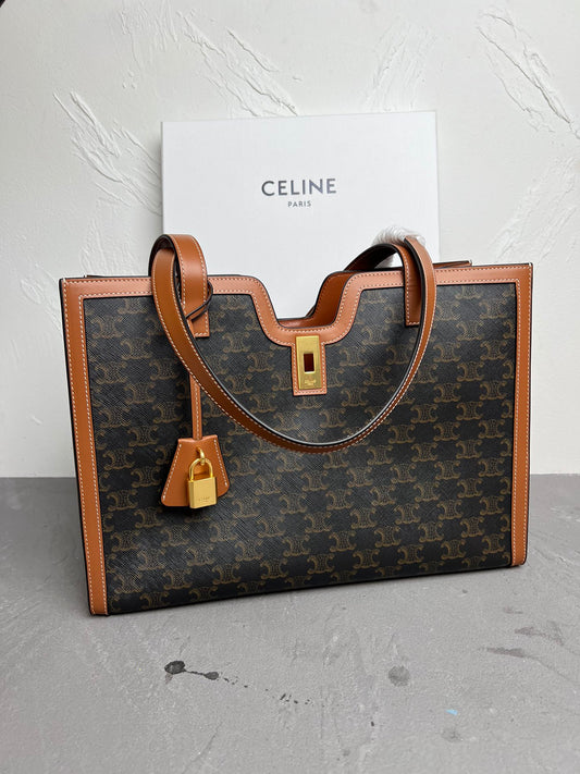 CELIN-E16 CABAS16 Smooth Calfskin Bag 23s summer