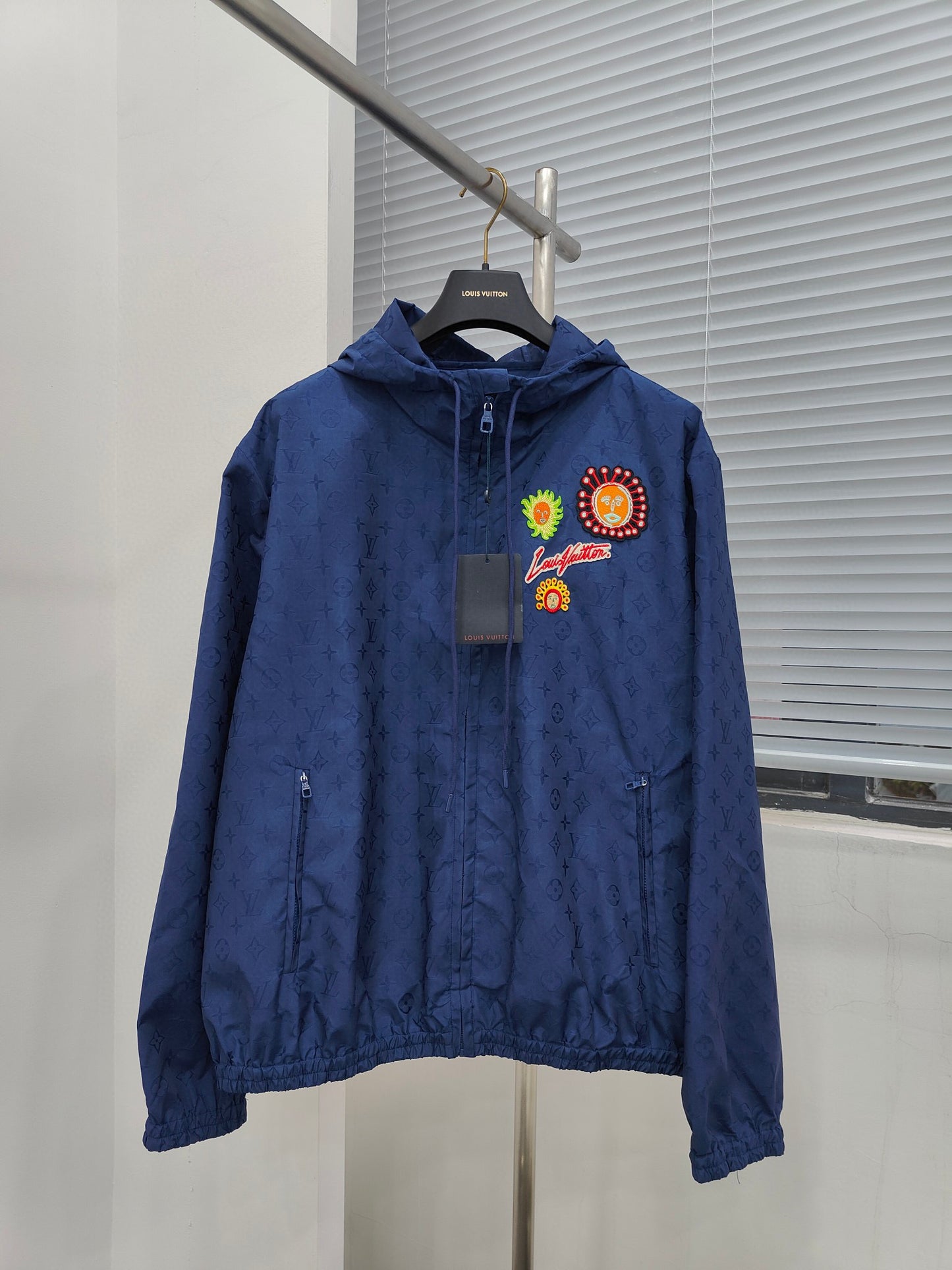 LV x YK Monogram Faces Windbreaker