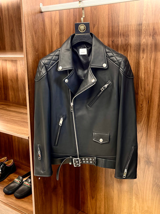 bbr leather jacket