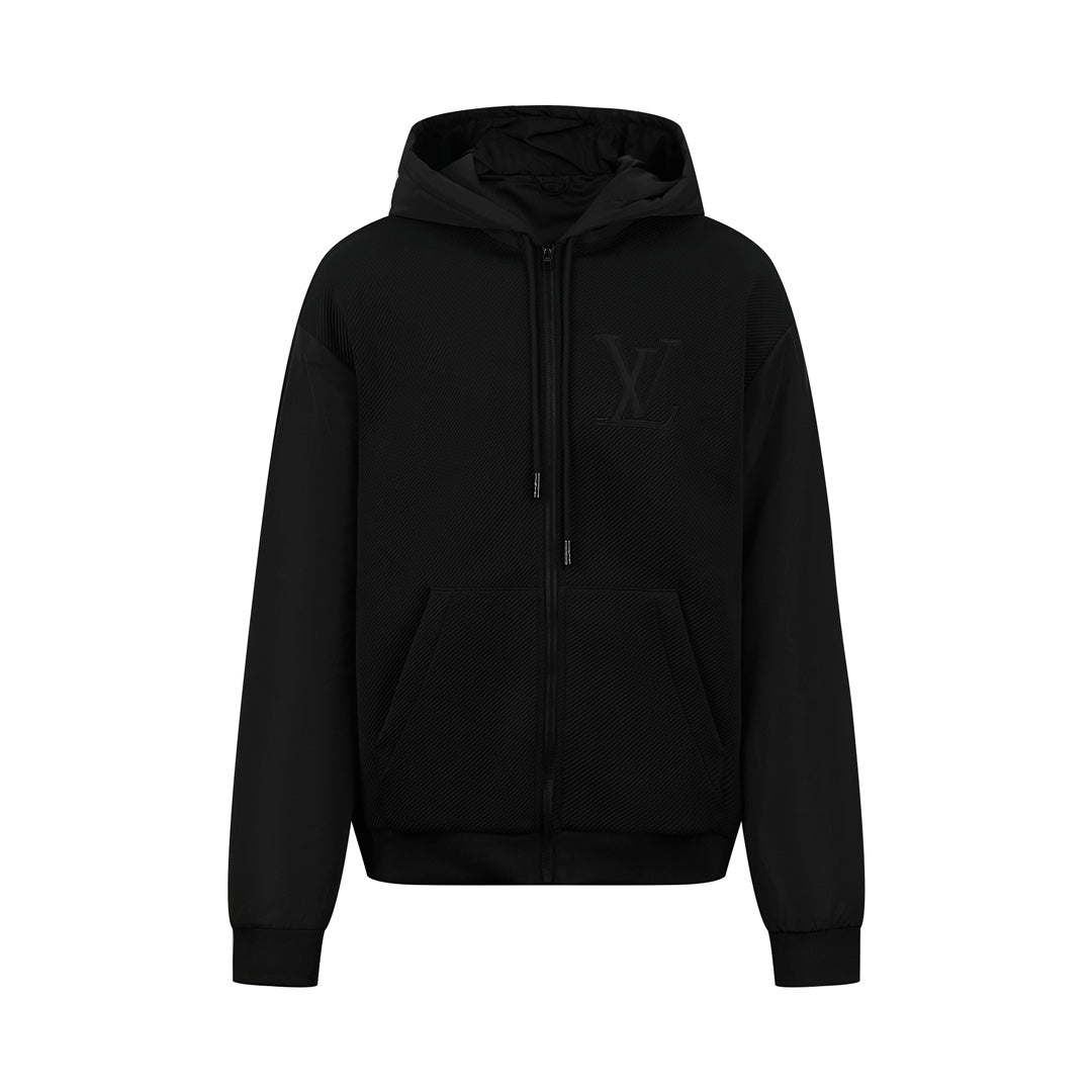1V Zipped Hoodie