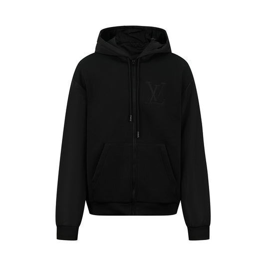 1V Zipped Hoodie