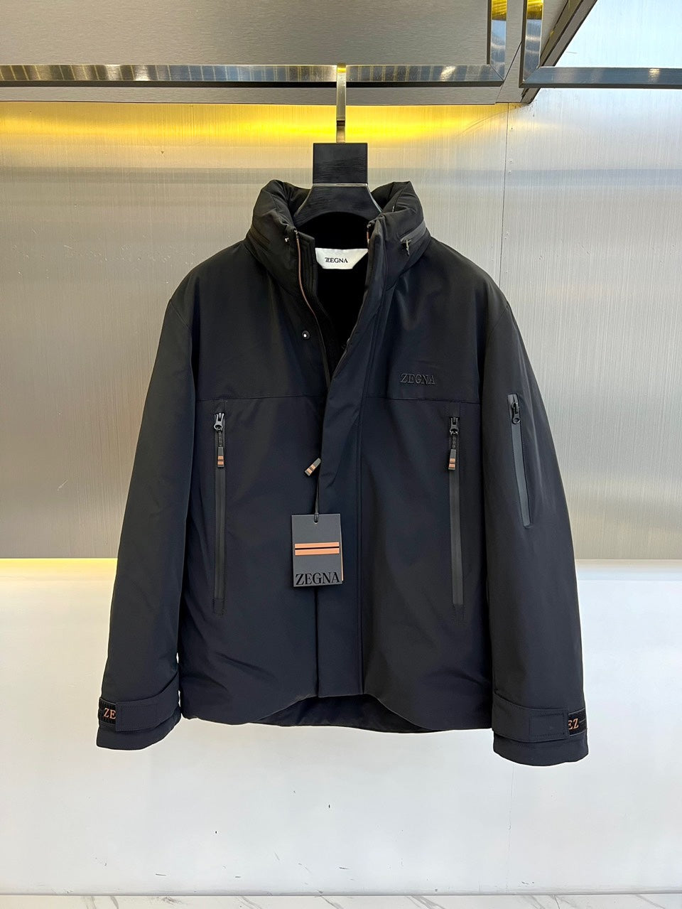 Zegna technology fabric jacket