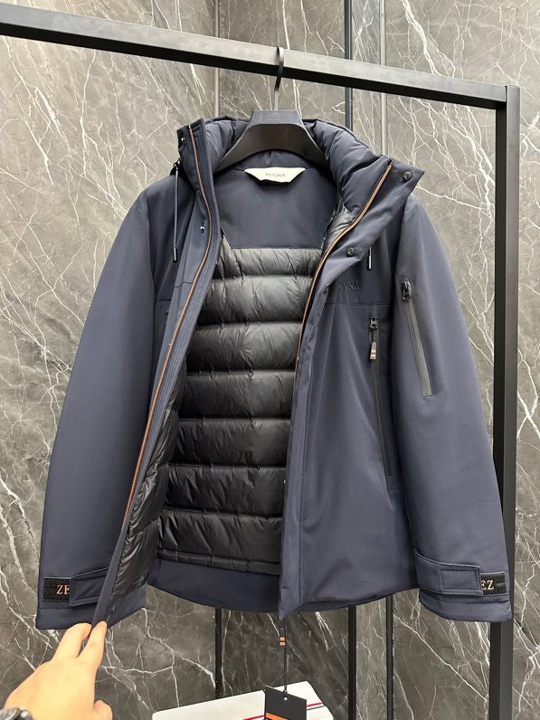 Zegna technology fabric jacket