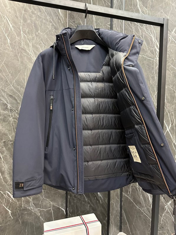 Zegna technology fabric jacket