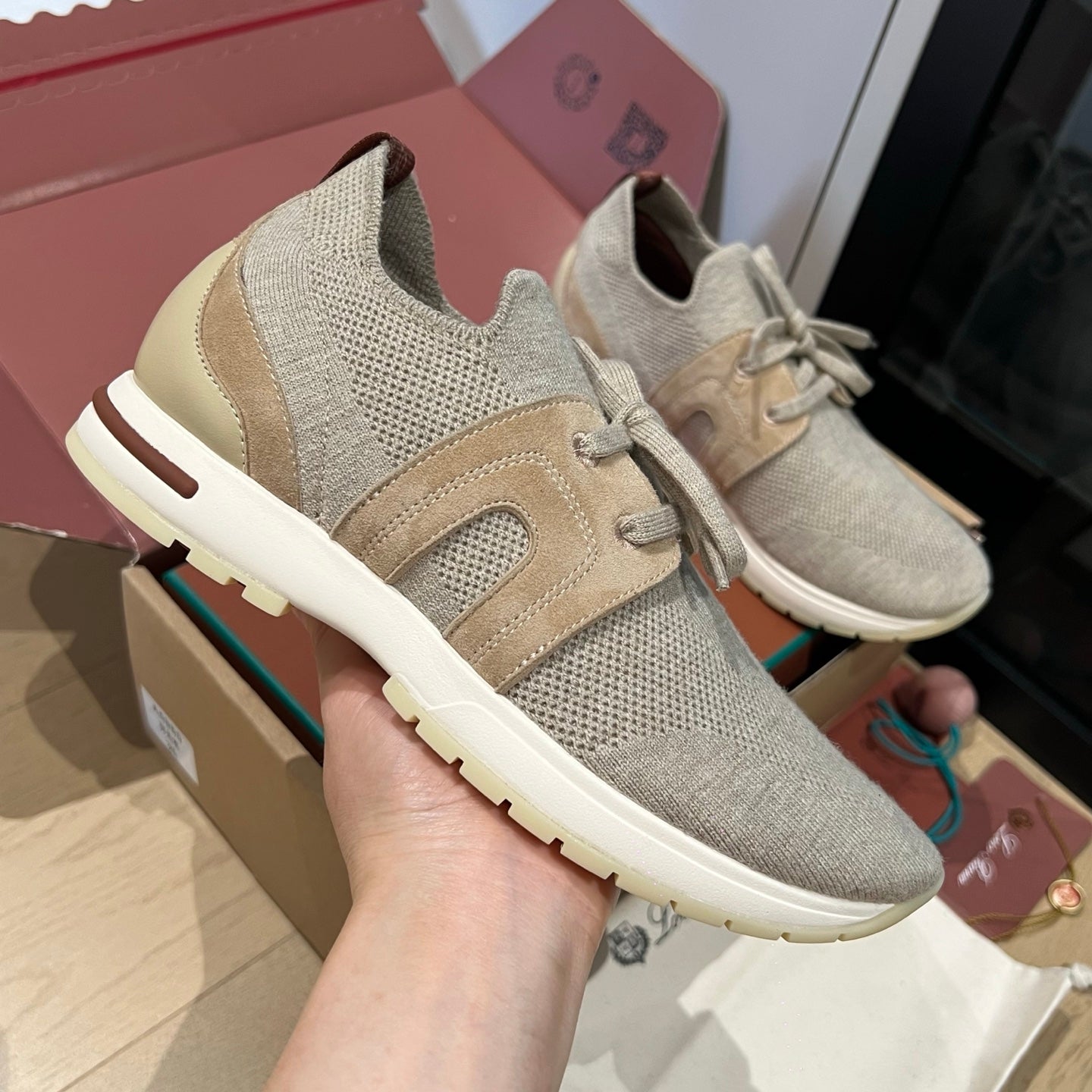 LP Inspired Flyknit Sneakers